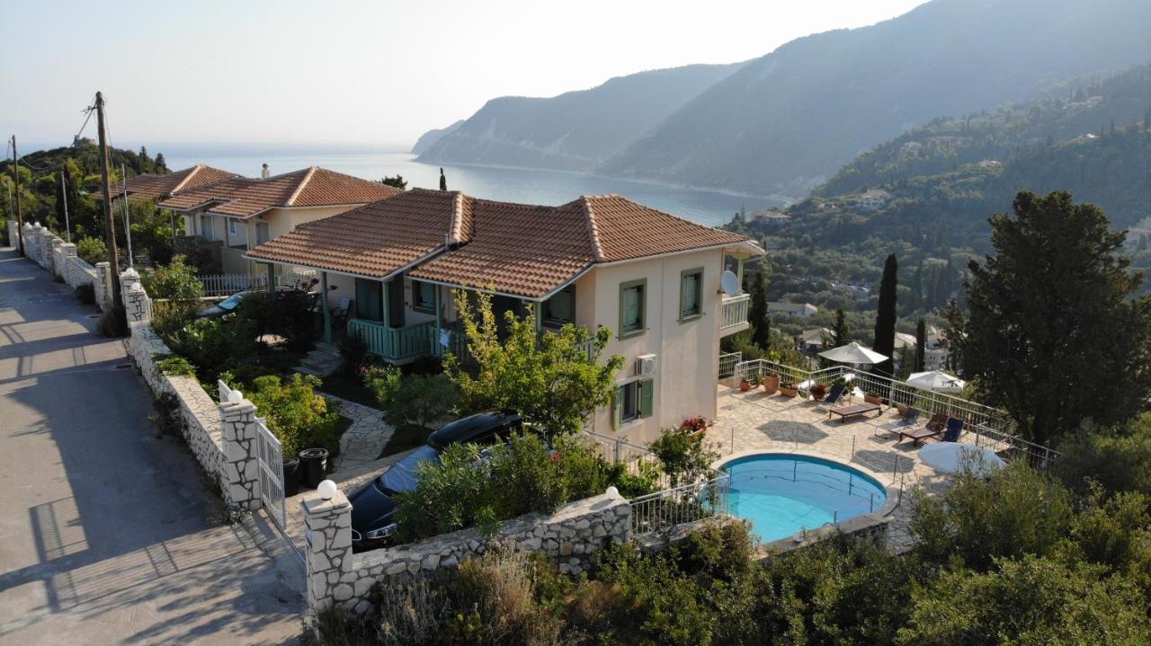 Deep Blue- Rosemary Sea View Apartment Áyios Nikítas Екстериор снимка