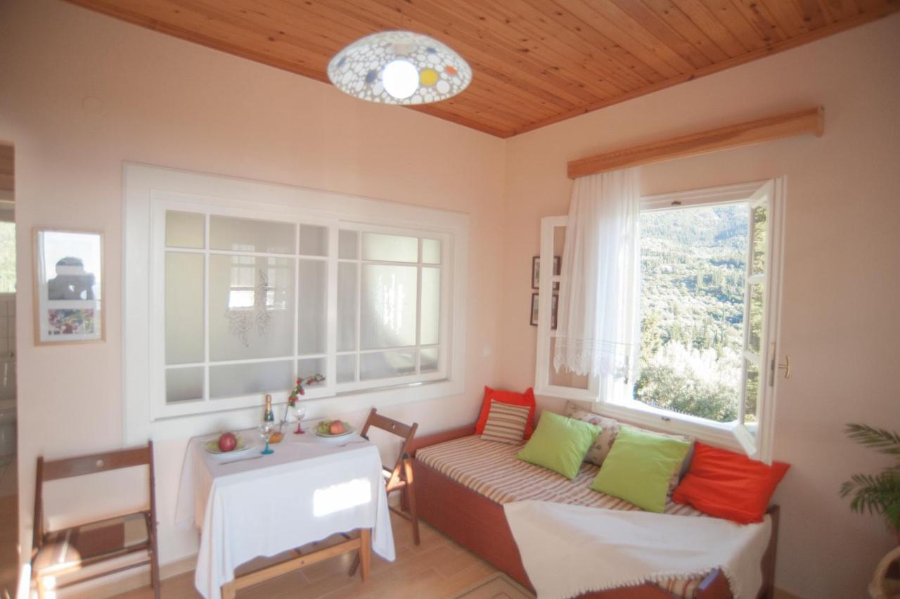 Deep Blue- Rosemary Sea View Apartment Áyios Nikítas Екстериор снимка