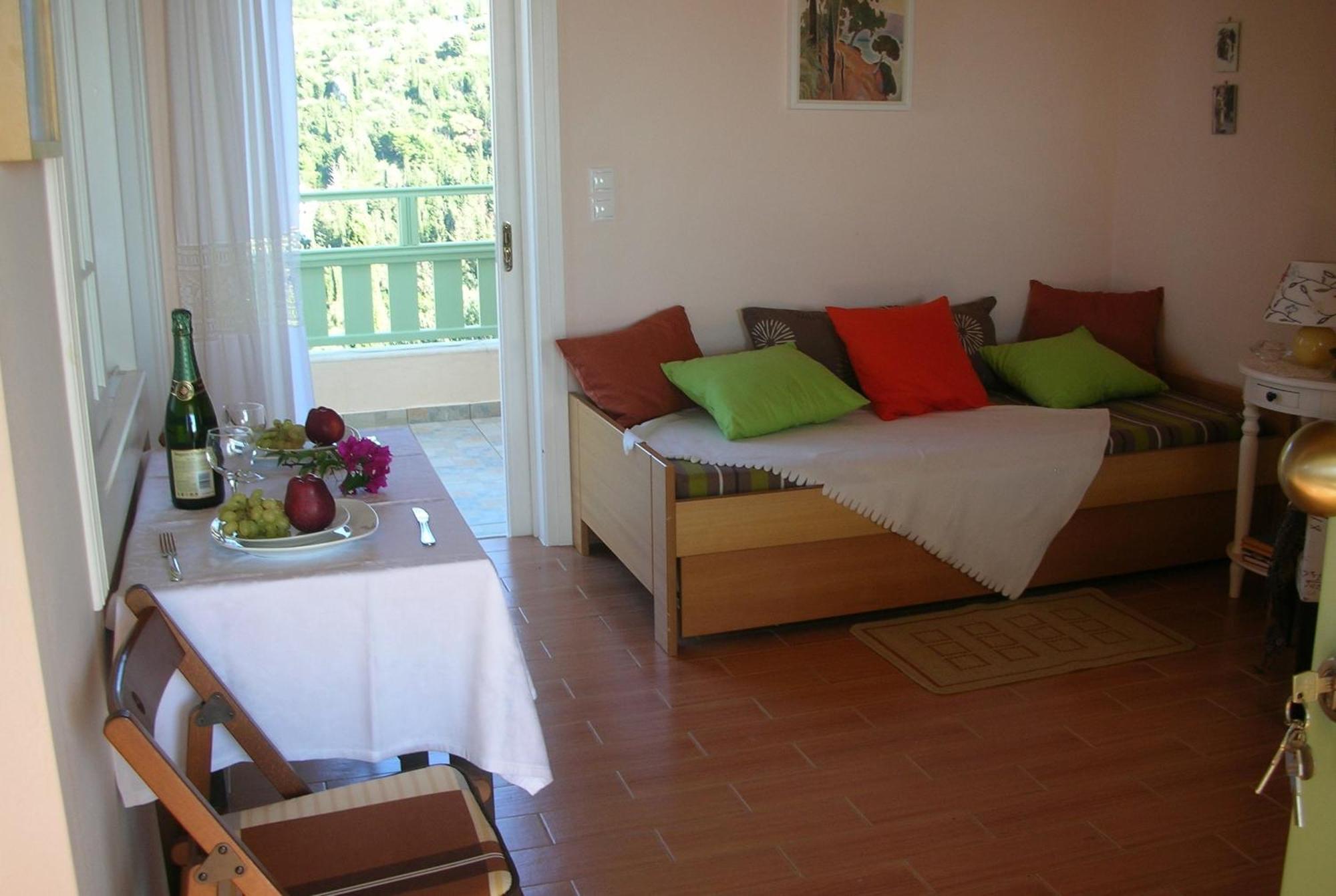 Deep Blue- Rosemary Sea View Apartment Áyios Nikítas Екстериор снимка