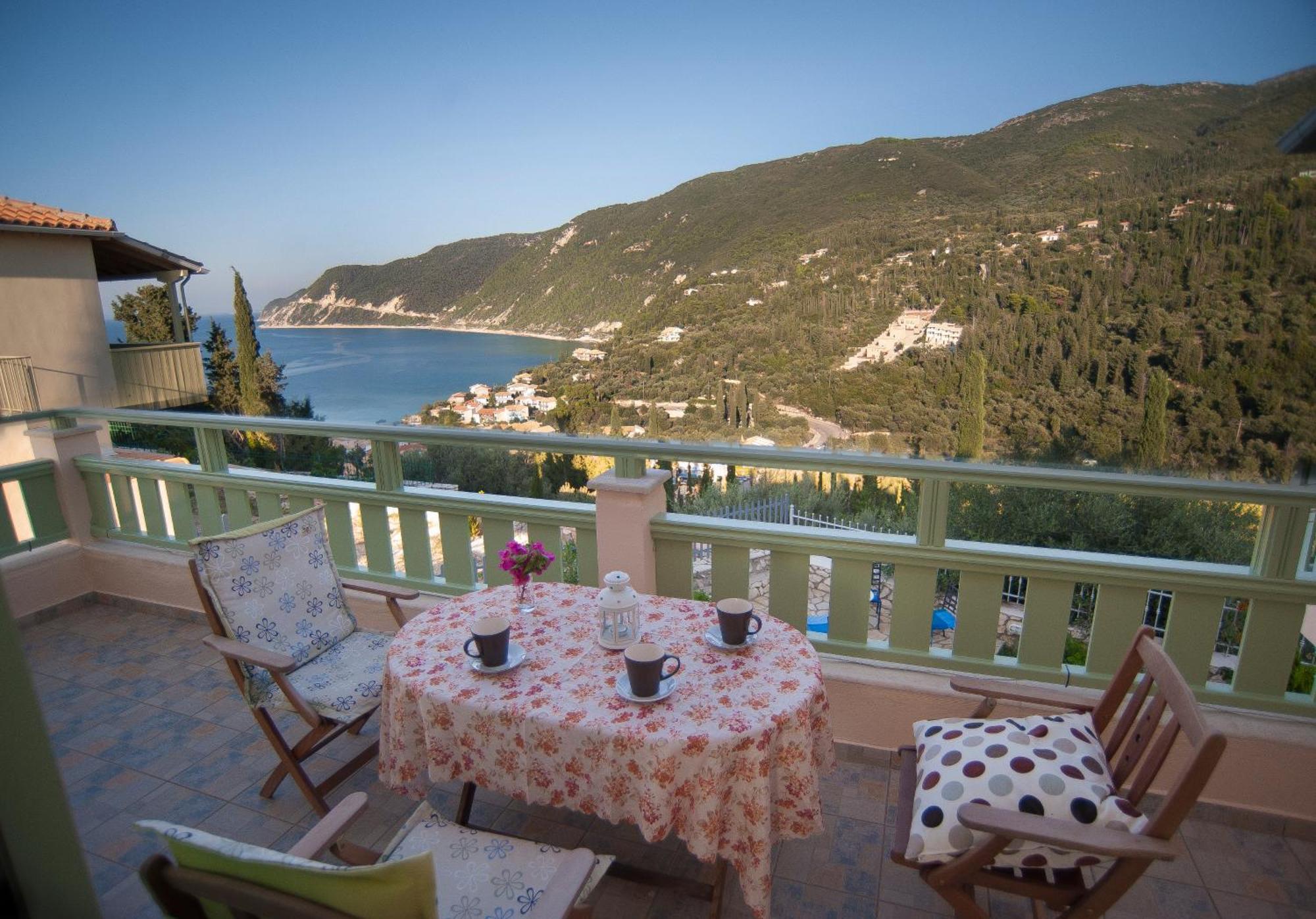 Deep Blue- Rosemary Sea View Apartment Áyios Nikítas Екстериор снимка
